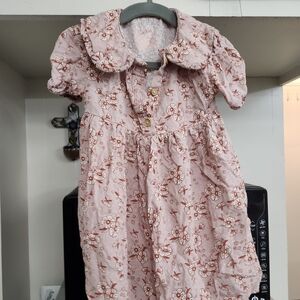 Cat & Jack Pink Floral Kids Dress